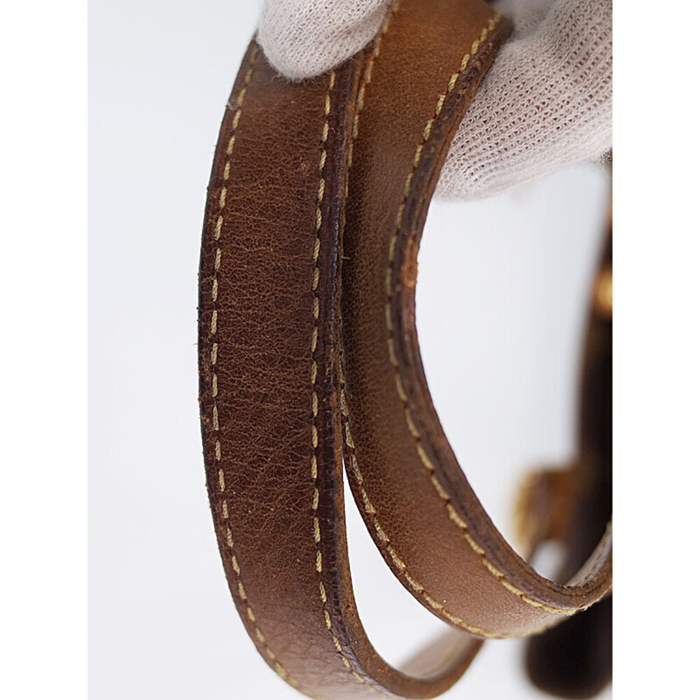 Louis Vuitton Leather Rivet Tote Brown Bag Monogram - Picture 5 of 8
